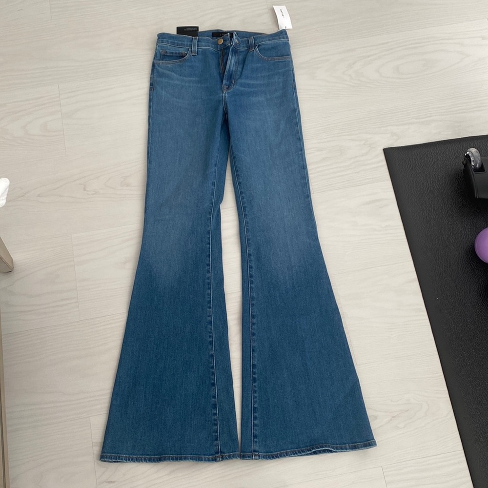 J Brand High Rise Flare Jeans